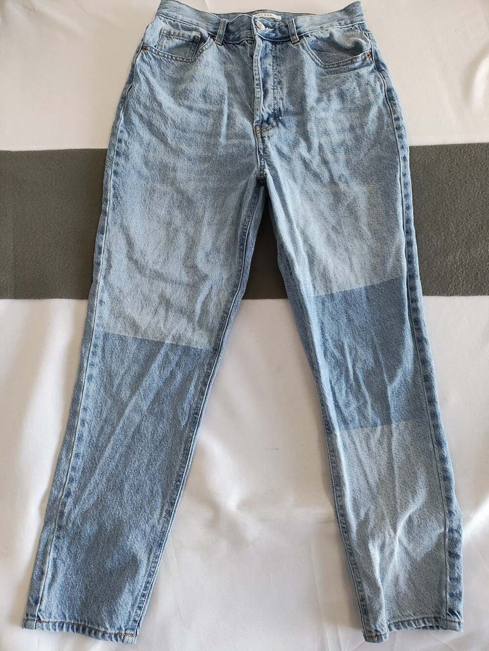 Women’s PacSun Ultra High Rise Slim Denim Blue Jeans Size 27 Light Wash
